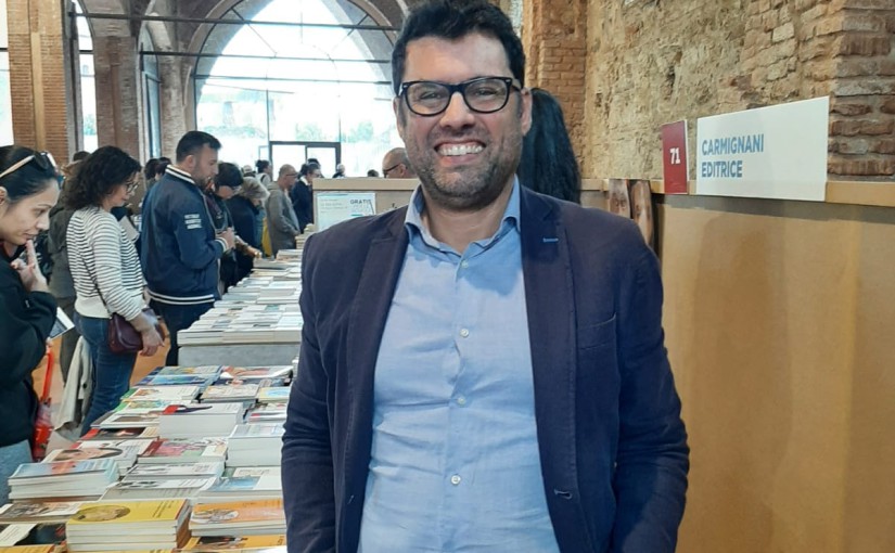 Lo scrittore pisano Andrea Falchi al Pisa Book Festival